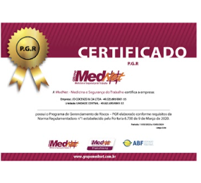 Validação do Programa de Gerenciamento de Riscos com base na norma regulamentadora aplicável